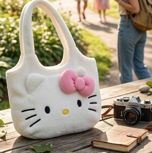 Hello Kitty Sherpa Tote Bag